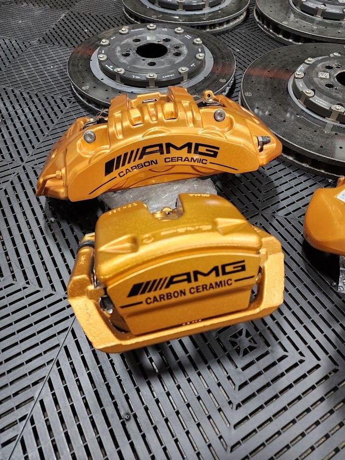Brakes - Mercedes AMG GT/GTS/CTC/GTR Carbon Ceramic Brakes - calipers/rotors/pads - Used - 2018 to 2021 Mercedes-Benz AMG GT R - Fresno, CA 93711, United States