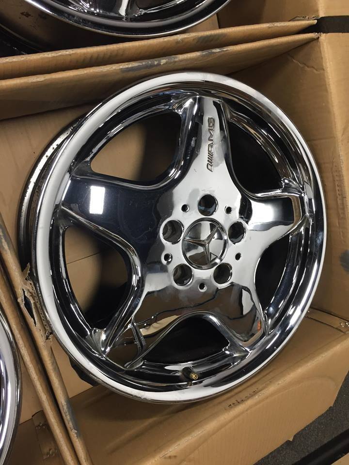 Wheels and Tires/Axles - 17" AMG wheels..Great condition - Used - Warwick, RI 02886, United States