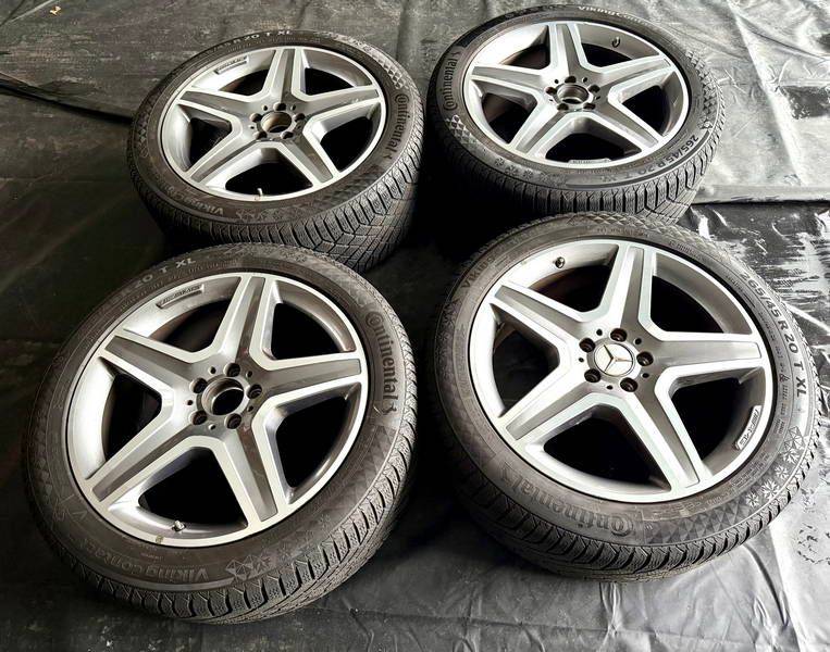 Wheels and Tires/Axles - Set Of 4 Mercedes AMG Wheels With Winter Tires (A1664012002) - Used - All Years  All Models - Seattle, WA 98101, United States