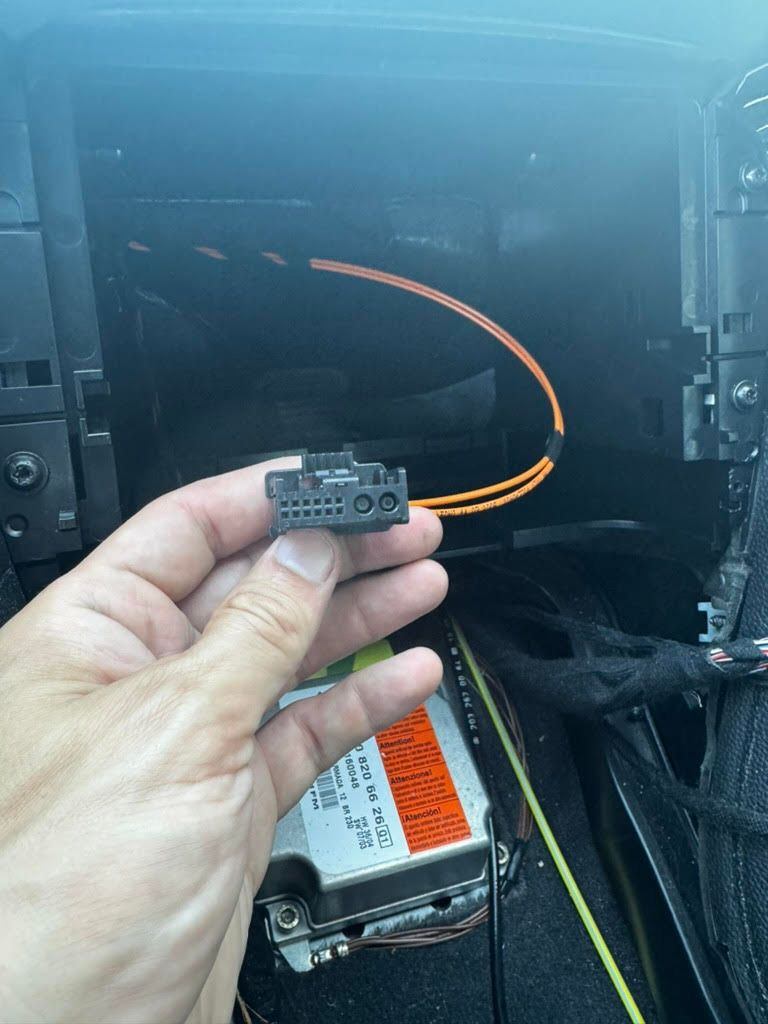 Optic from car