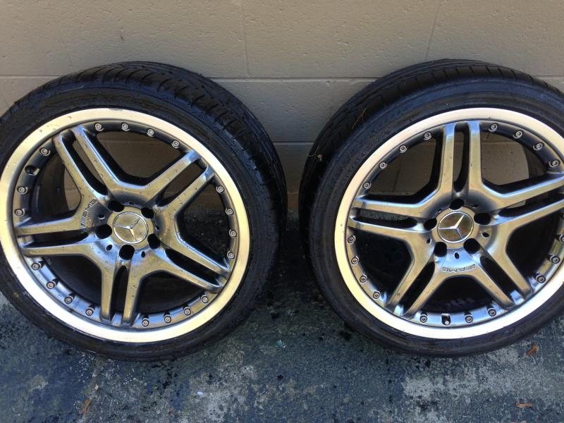 Wheels and Tires/Axles - CL65 / SL65 Titanium Gray AMG Rims - New or Used - 2005 to 2011 Mercedes-Benz SL65 AMG - Nyc, NY 11215, United States