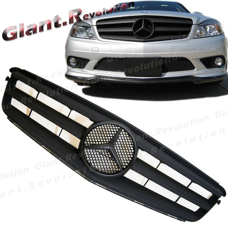 Exterior Body Parts - Black Grill replacement for w204 c300 c350 - New - 2006 to 2011 Mercedes-Benz C250 - 2006 to 2011 Mercedes-Benz C350 - 2006 to 2011 Mercedes-Benz C300 - Mississauga, ON L5B2G4, Canada