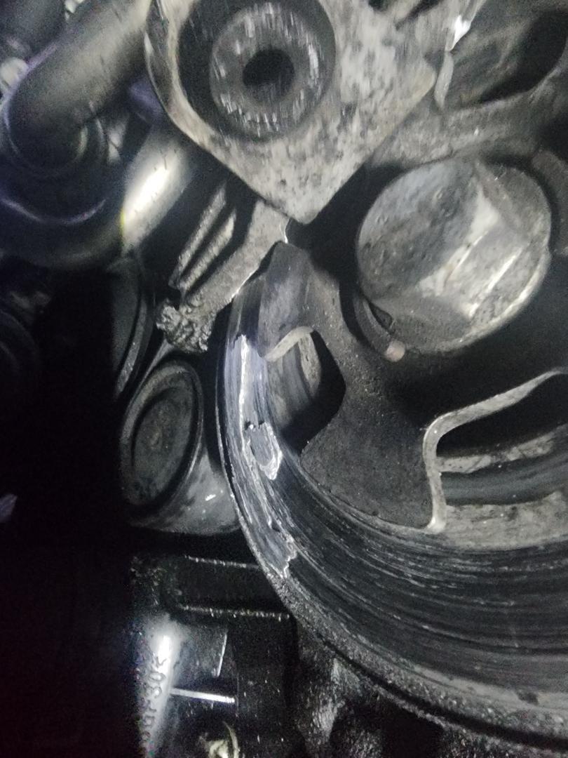 OM642 2015 gl350 Oil Leak Crank shaft pulley Forums