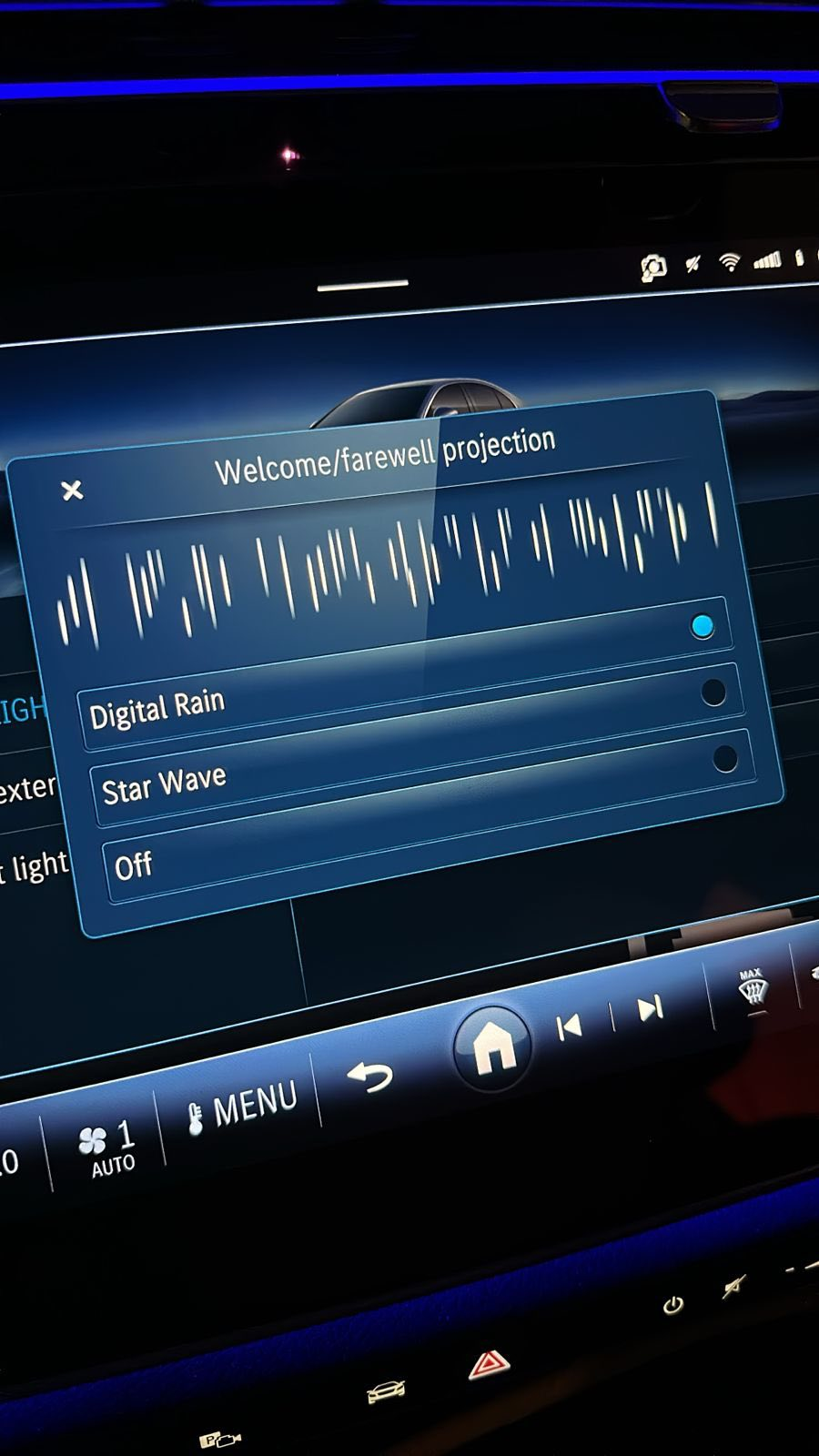 Digital Light Animation: Digital Rain and Star Wave