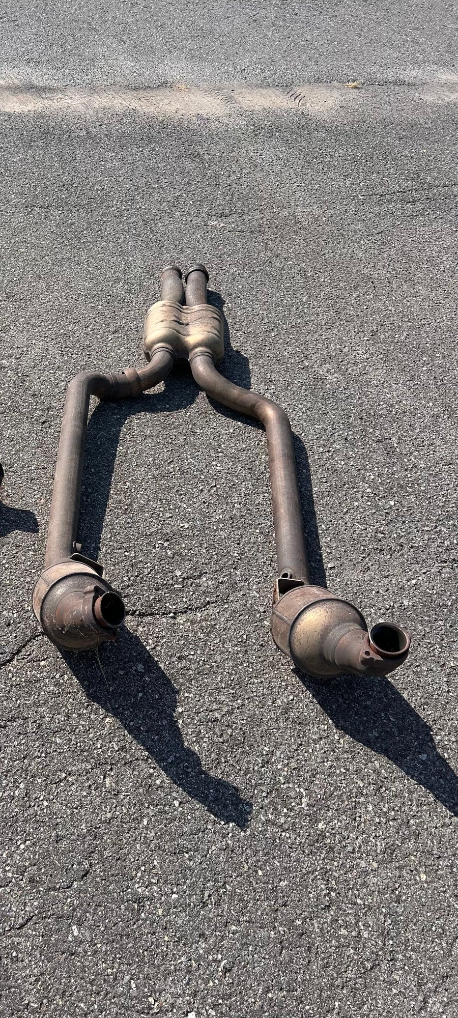 Engine - Exhaust - W204 C63 stock exhaust - Used - 0  All Models - Ottawa, ON 13669, Canada