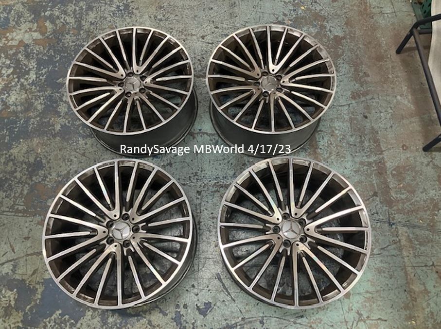 Wheels and Tires/Axles - 21" Mercedes Benz AMG GLC63 Multi Spoke Factory Wheels OEM - Used - 2020 to 2021 Mercedes-Benz GLC63 AMG - Nova, VA 22102, United States