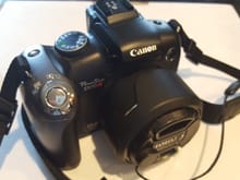 Canon sx10is. Great camera for travel $50
