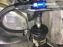 Converting to return type fuel system 