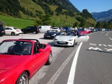 organized a 2 days tour through the Austrian alps. 30 people / 18 cars joined!