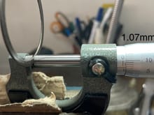 Retaining ring thickness 1.07mm