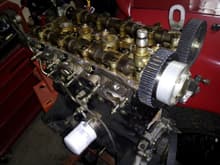 01 VVT engine. Got new seals, belt, water pump etc.