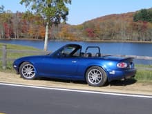 My Second Miata, 1991 Miata FMII GT25 Turbo System, 240 whp 1.6 and way too much money in the paint job... A drunk driver totalled it one morning on my way to the office...