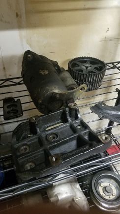 5 speed starter, ac bracket, 1.8l cam gears