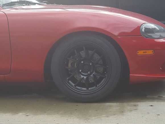 Front ride height is much more reasonable now