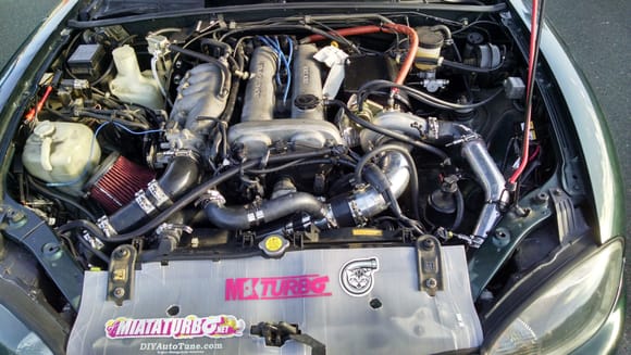 This is what a 12 second engine bay looks like, H8Rs.