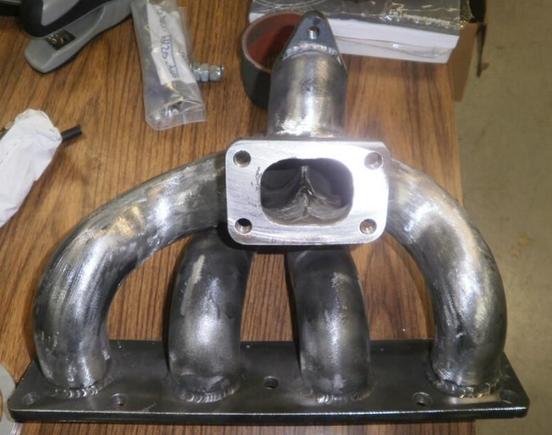 PB300002 - welded tubular manifold before coating