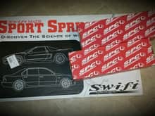 SPC rear camber kit and Swift Springs arrived for my X