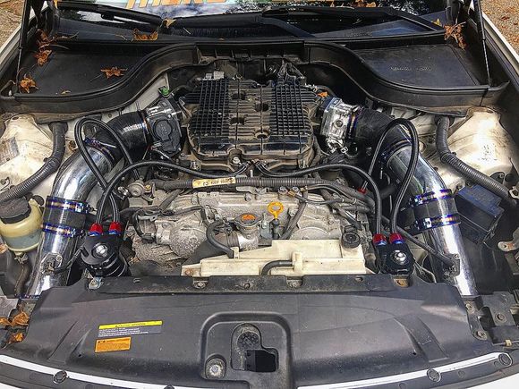 Installed JR Concepts oil catch can. I also tapped the intake pipes to follow how the factory brings in fresh air.