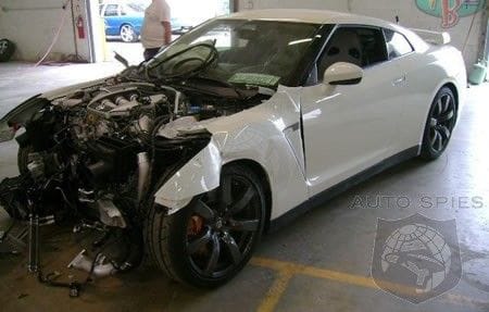 Wrecked White GTR