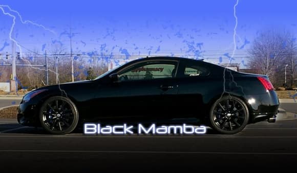 08 Black Mamba G37s coupe