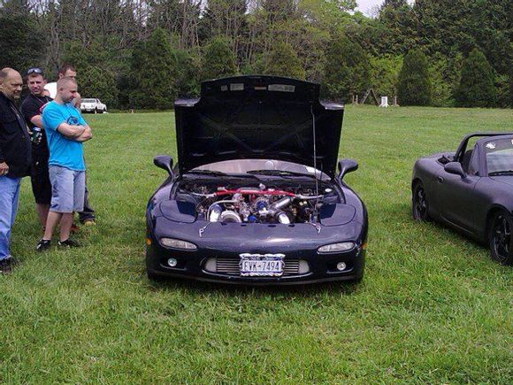 At a car show with the family!