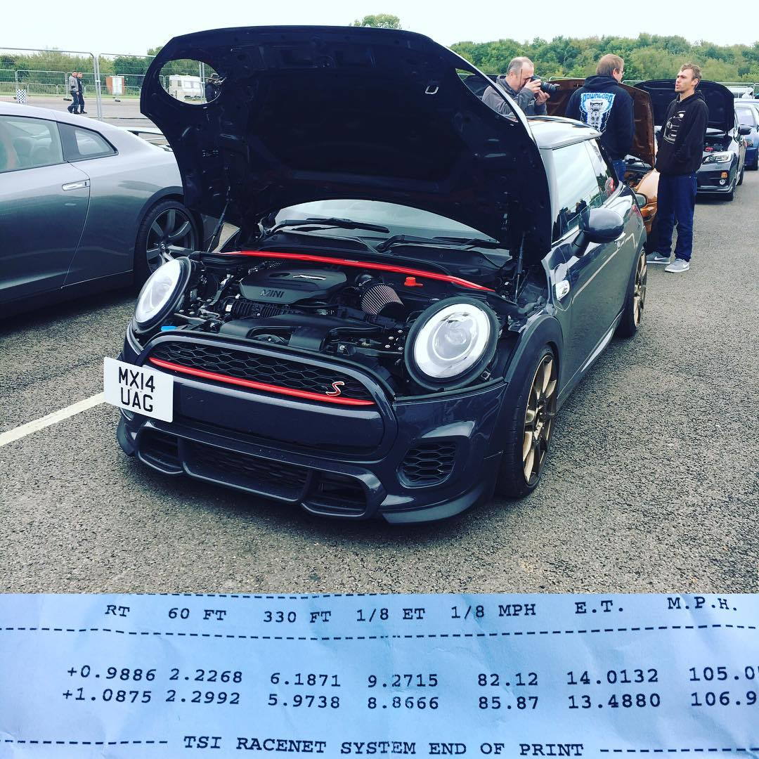 F56 1/4 mile time with mods - North American Motoring