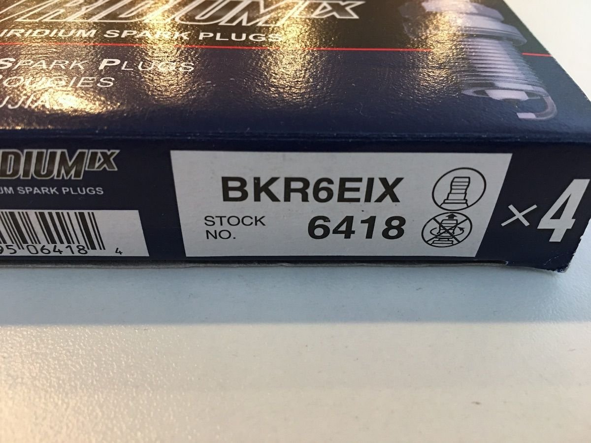 NGK BKR6EIX 6418 spark plugs - Free - North American Motoring