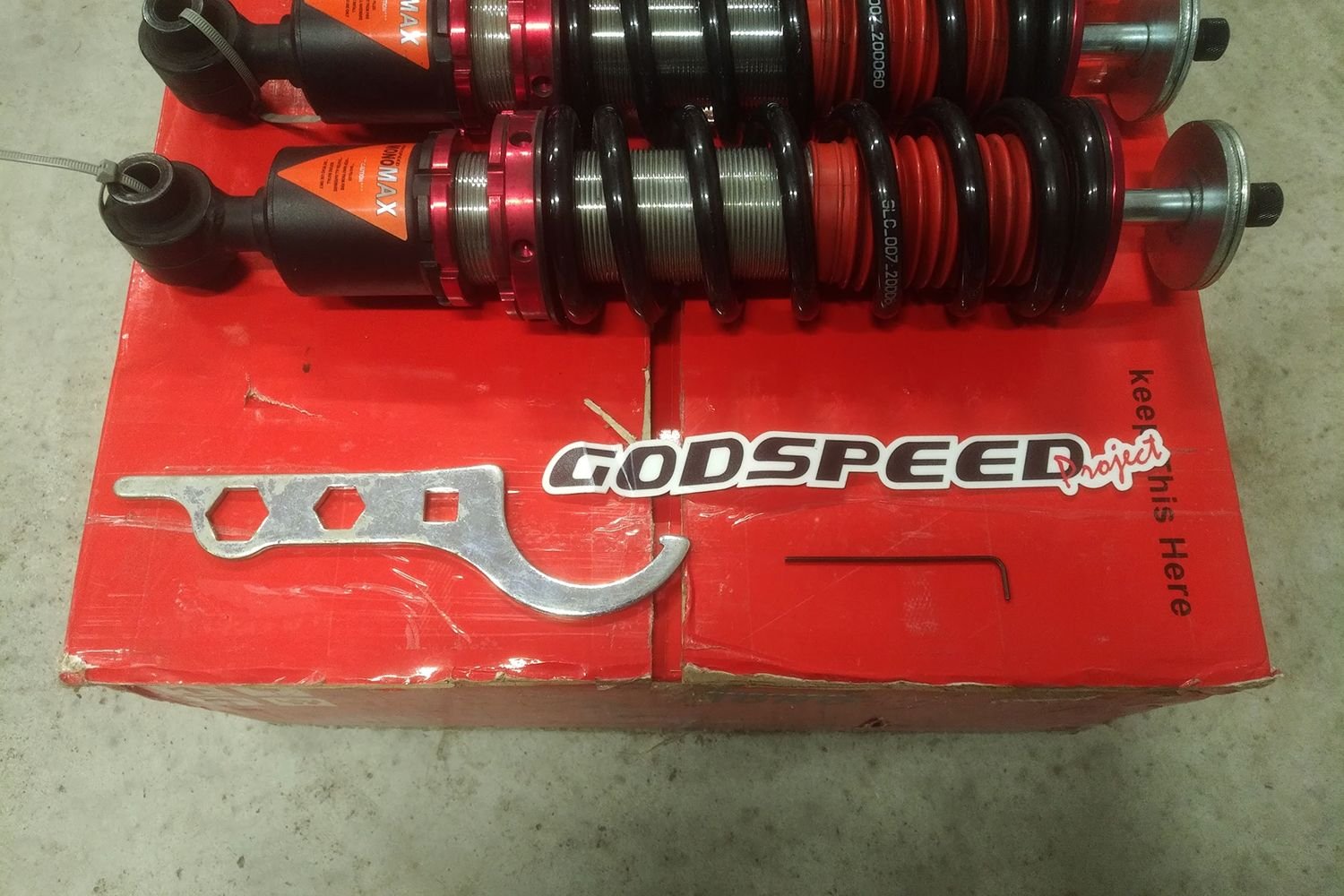 Steering/Suspension - FS: R50/R53 Godspeed Mono Maxx Coilovers (40 way adj dampening coil overs) - Used - 2002 to 2006 Mini R53: "Mk I" Mini Cooper S - 2002 to 2006 Mini R50: "Mk I" Mini One & Cooper - Saint Augustine, FL 32086, United States