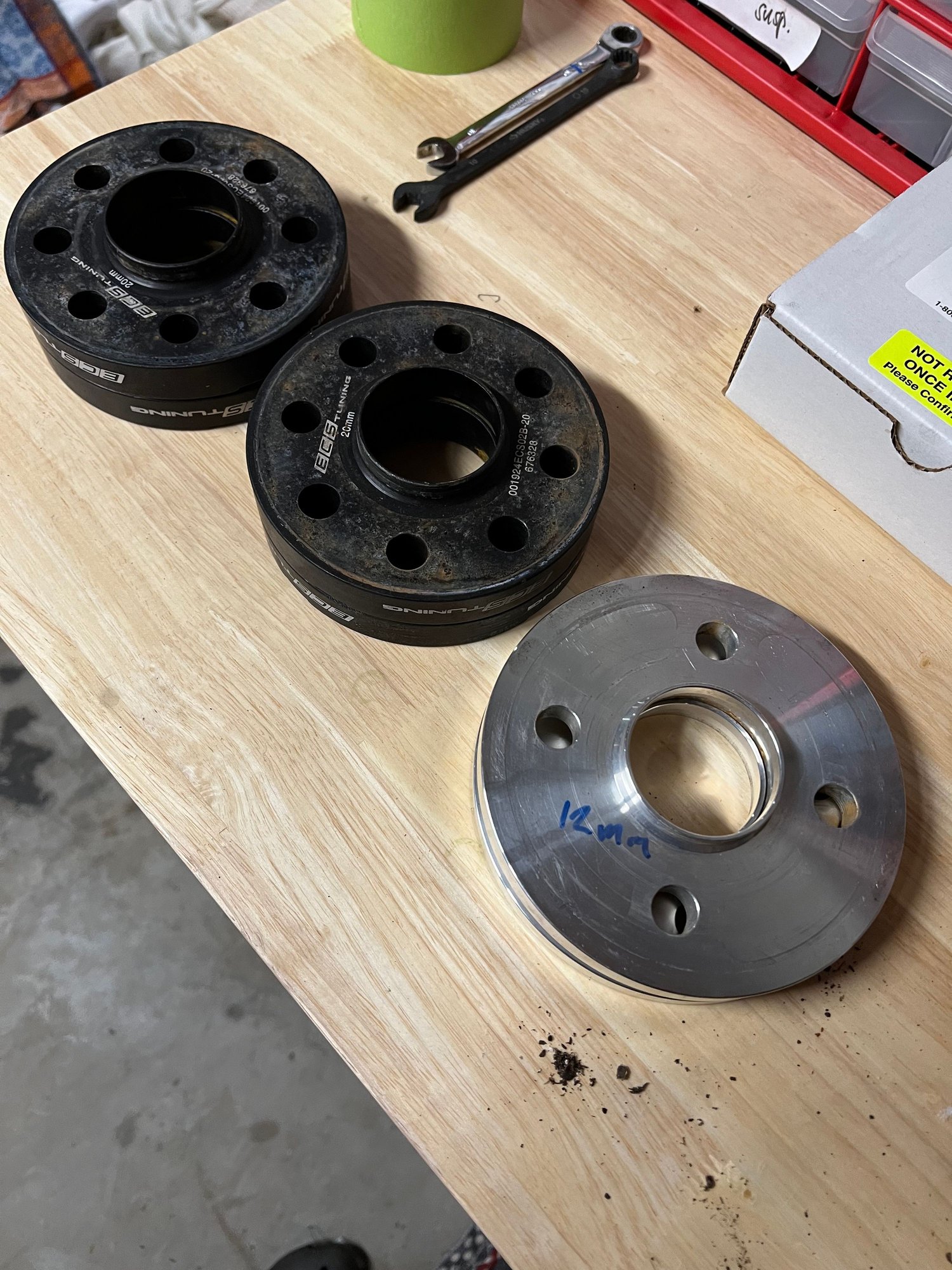 Miscellaneous - 4x100 wheel spacers. 20mm and 12mm - Used - 1994 to 2023 Mini All Models - Nashville, TN 37027, United States