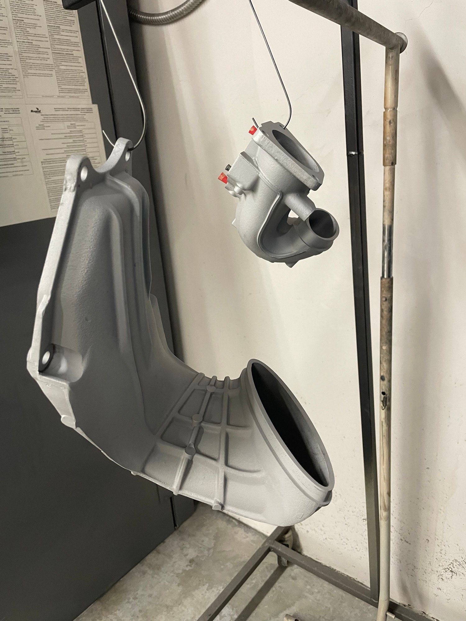 Engine - Intake/Fuel - Newly Powder coated Supercharger Horns - Used - 2002 to 2006 Mini R53: "Mk I" Mini Cooper S - Everett, WA 98203, United States