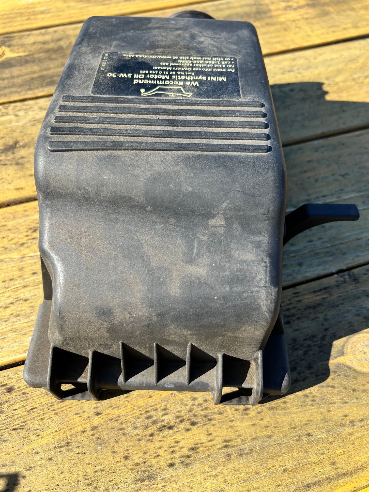 2002 Mini R53: "Mk I" Mini Cooper S - Stock air box - Accessories - $20 - Sebastopol, CA 95472, United States