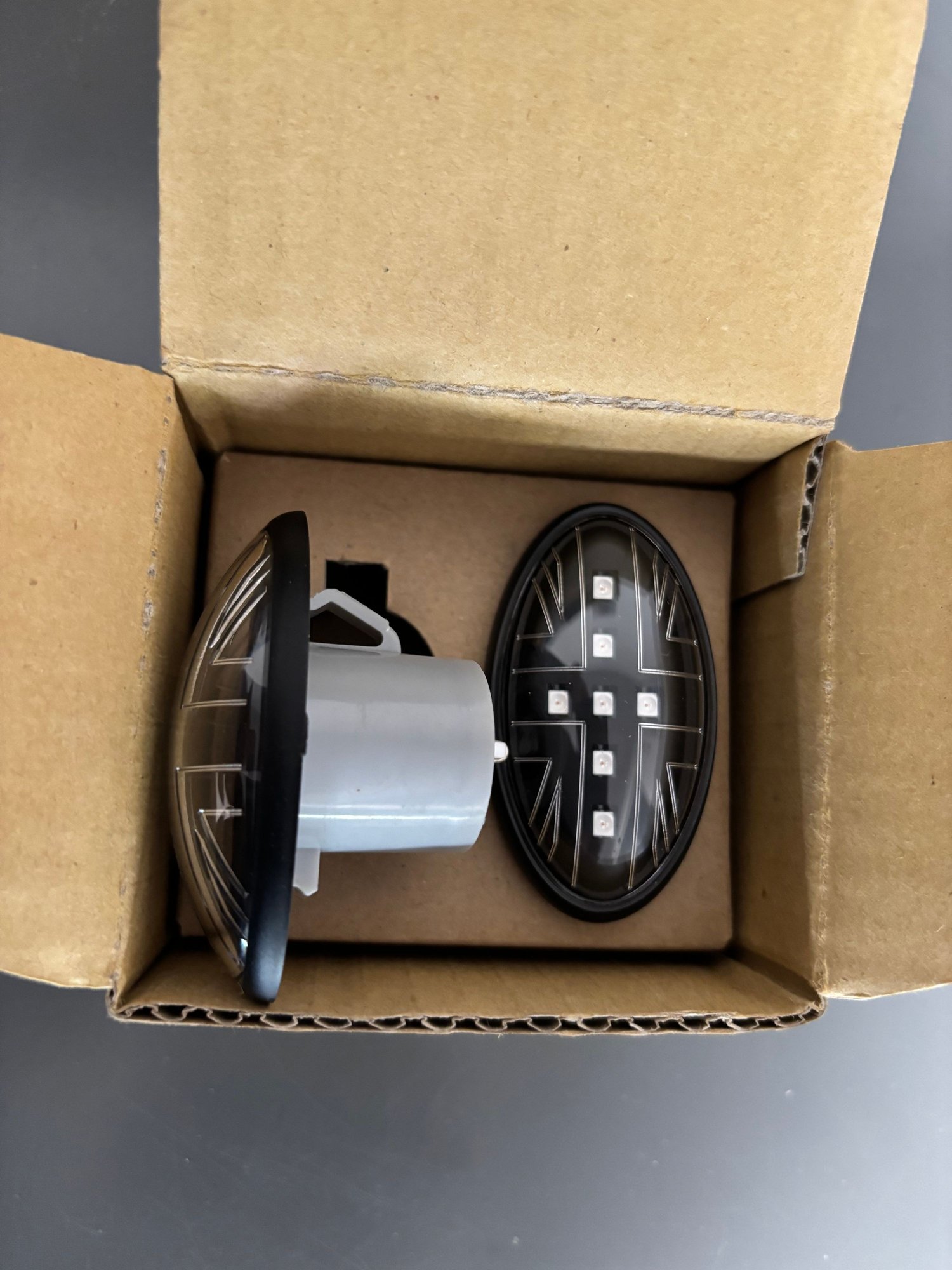 Lights - LED Side Marker Lights: Union Jack Pattern: Clear: R50/2/3 - Used - 2002 to 2008 Mini Cooper - Cedar Park, TX 78641, United States