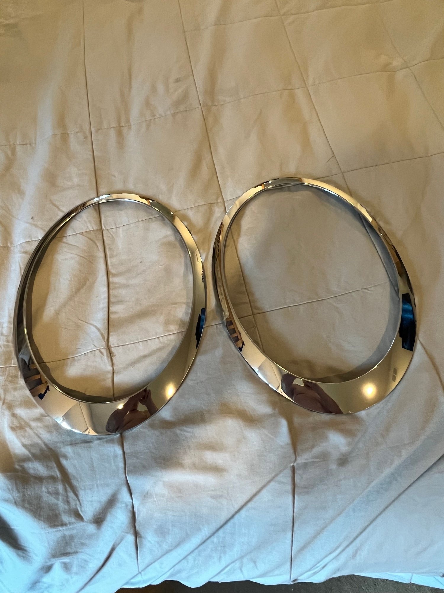 Accessories - Chrome light trim rings - New - 2006 to 2010 Mini R56: "Mk II" Mini Hatch/Hardtop range - White Plains, NY 10530, United States