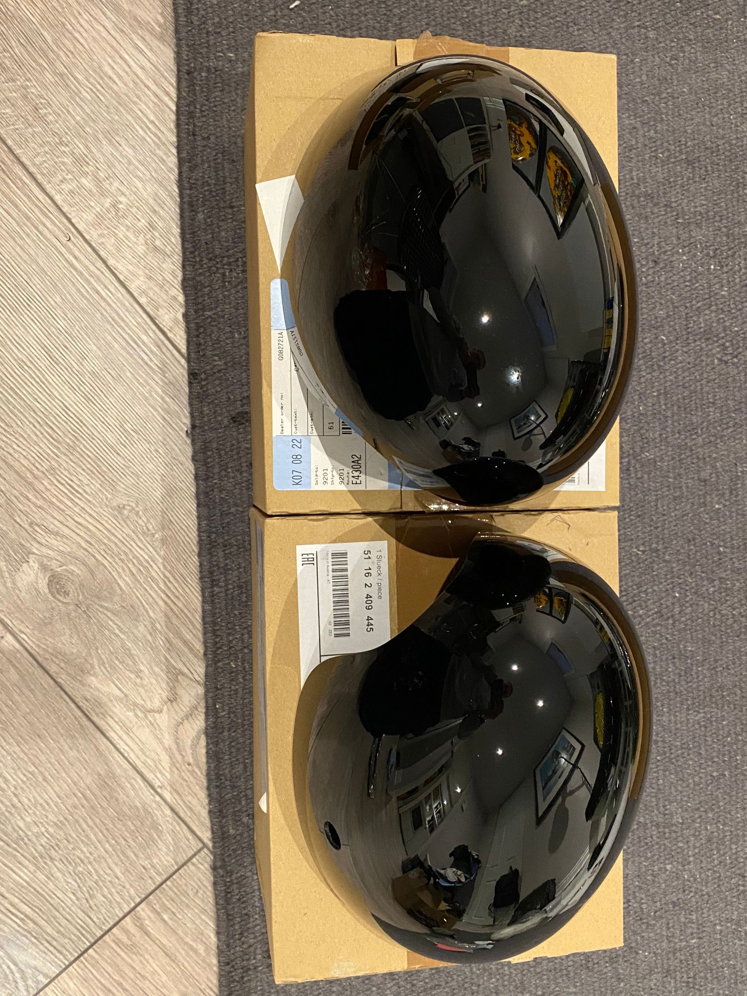 Exterior Body Parts - OEM black mirror covers with excitement pack - F series - Used - -1 to 2025  All Models - Montreal West, NS H4X1G8, United States
