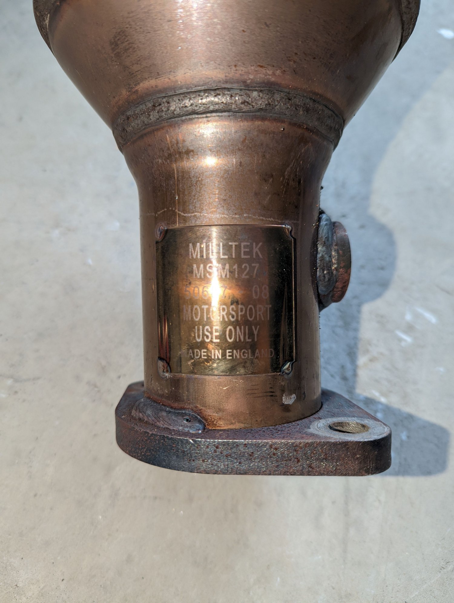 Engine - Exhaust - Milltek Exhaust manifold for R50 and R53. - Used - 2002 to 2006 Mini R53: "Mk I" Mini Cooper S - Manassas, VA 20109, United States