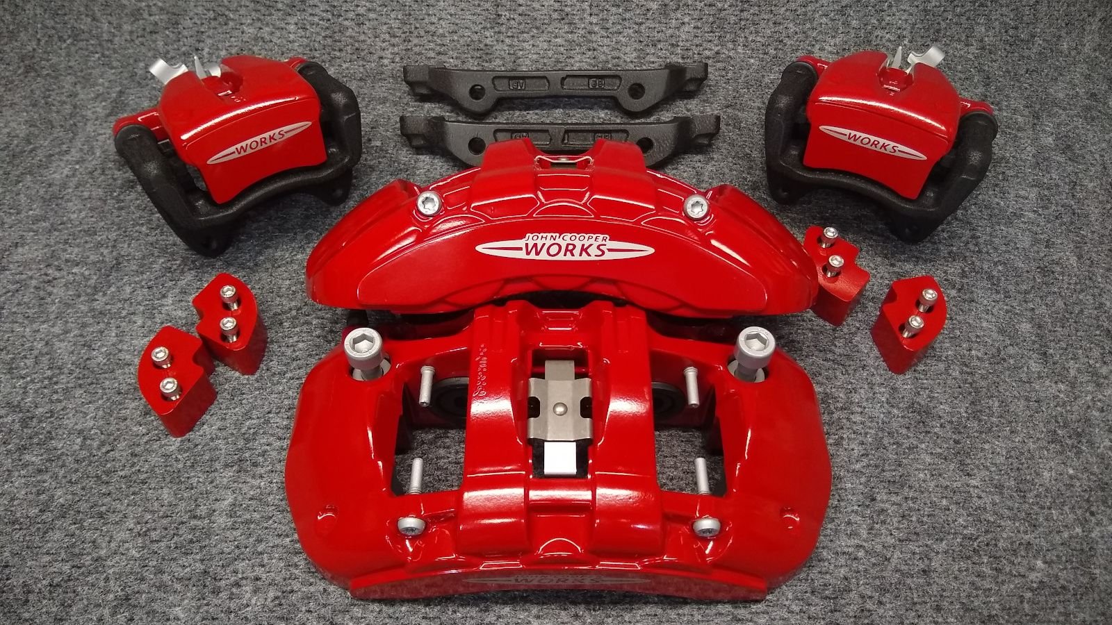 Brembo JCW GP2 6Piston Front/Rear Calipers (R56 R59) Upgrade, BBK