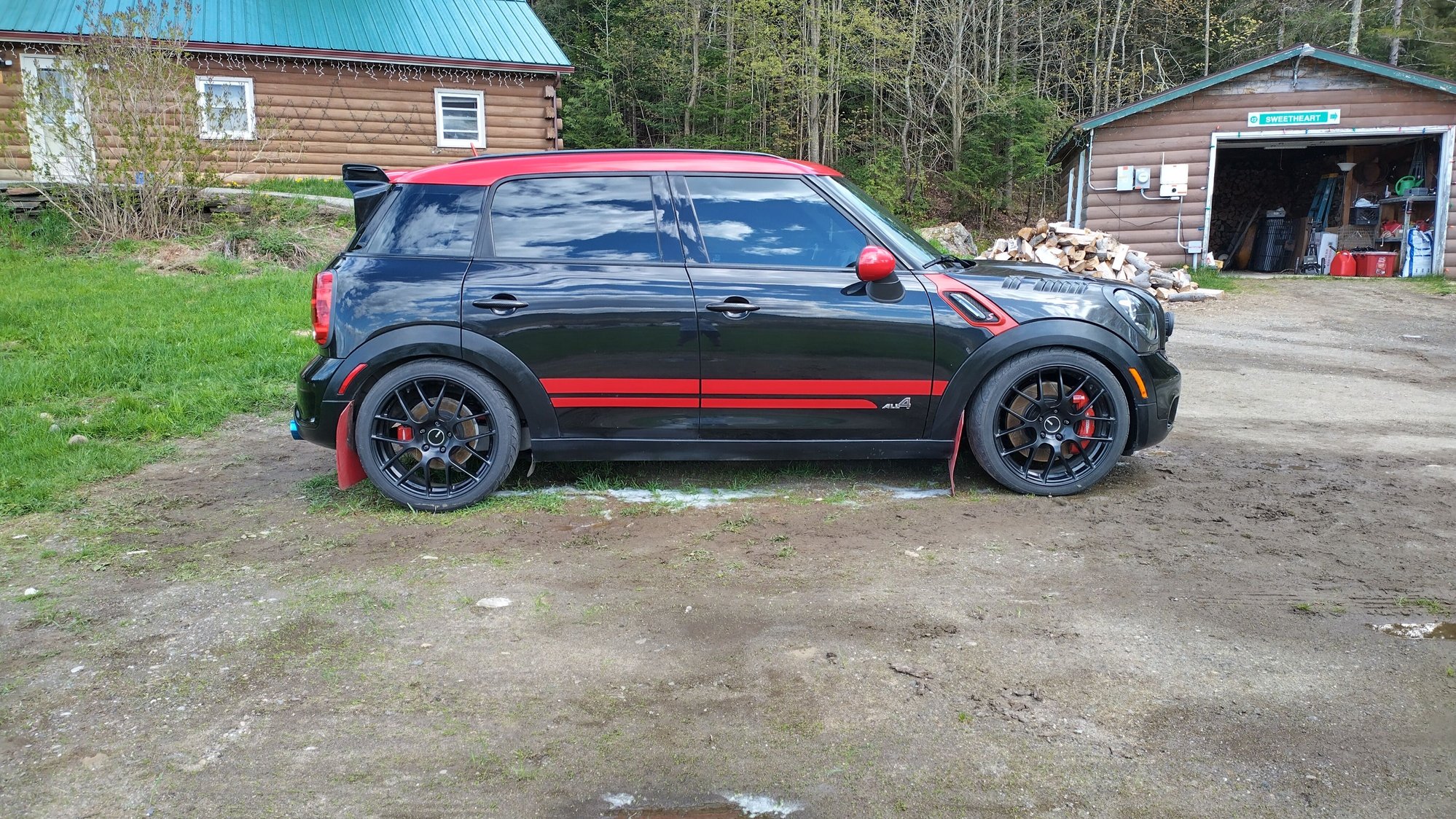 2012 Mini R60: Countryman - Tuned and Built R60 Countryman LOW MILES!!! - Used - VIN WMWZC5C55CWM14327 - 40,400 Miles - 4 cyl - AWD - Manual - Hatchback - Black - Jay, VT 05859, United States