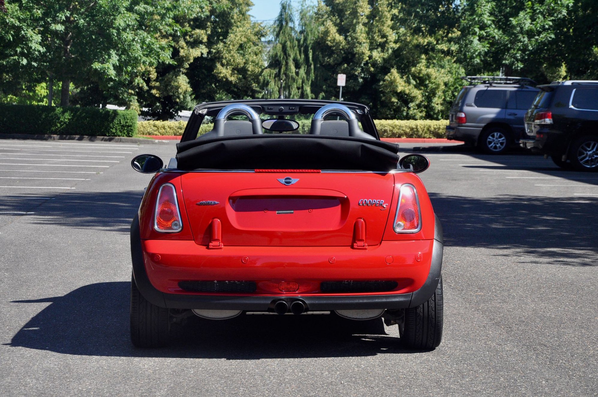 2008 Mini R52: "Mk I" Mini Convertible - Bring a Trailer: 2008 MINI Cooper S Convertible John Cooper Works (JCW) - Used - VIN WMWRH33558TU80715 - 89,000 Miles - 4 cyl - 2WD - Manual - Convertible - Red - Hillsboro, OR 97124, United States