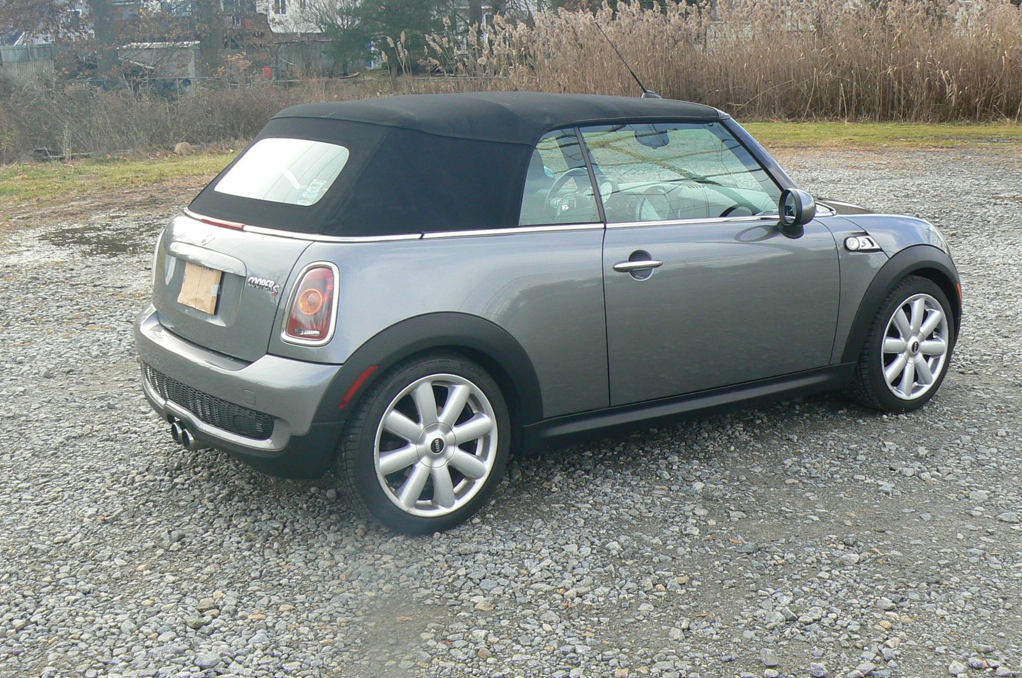 2010 Mini R57: "Mk II" Mini Convertible - 2010 Mini Cooper S Convertible 74K mi - Used - VIN WMWMS3C53ATY50710 - 74,000 Miles - 4 cyl - 2WD - Manual - Convertible - Gray - East Hanover, NJ 07936, United States