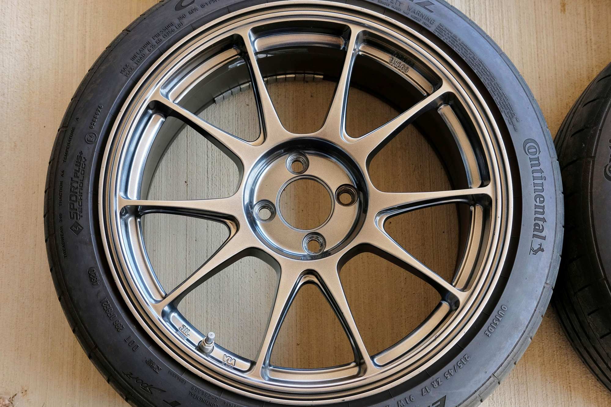 2011 Mini R56: "Mk II" Mini Hatch/Hardtop range - Rota Titan 17x8 +40 Wheels and Continental ExtremeContact Sport Tires - Wheels and Tires/Axles - $600 - Fresno, CA 93727, United States