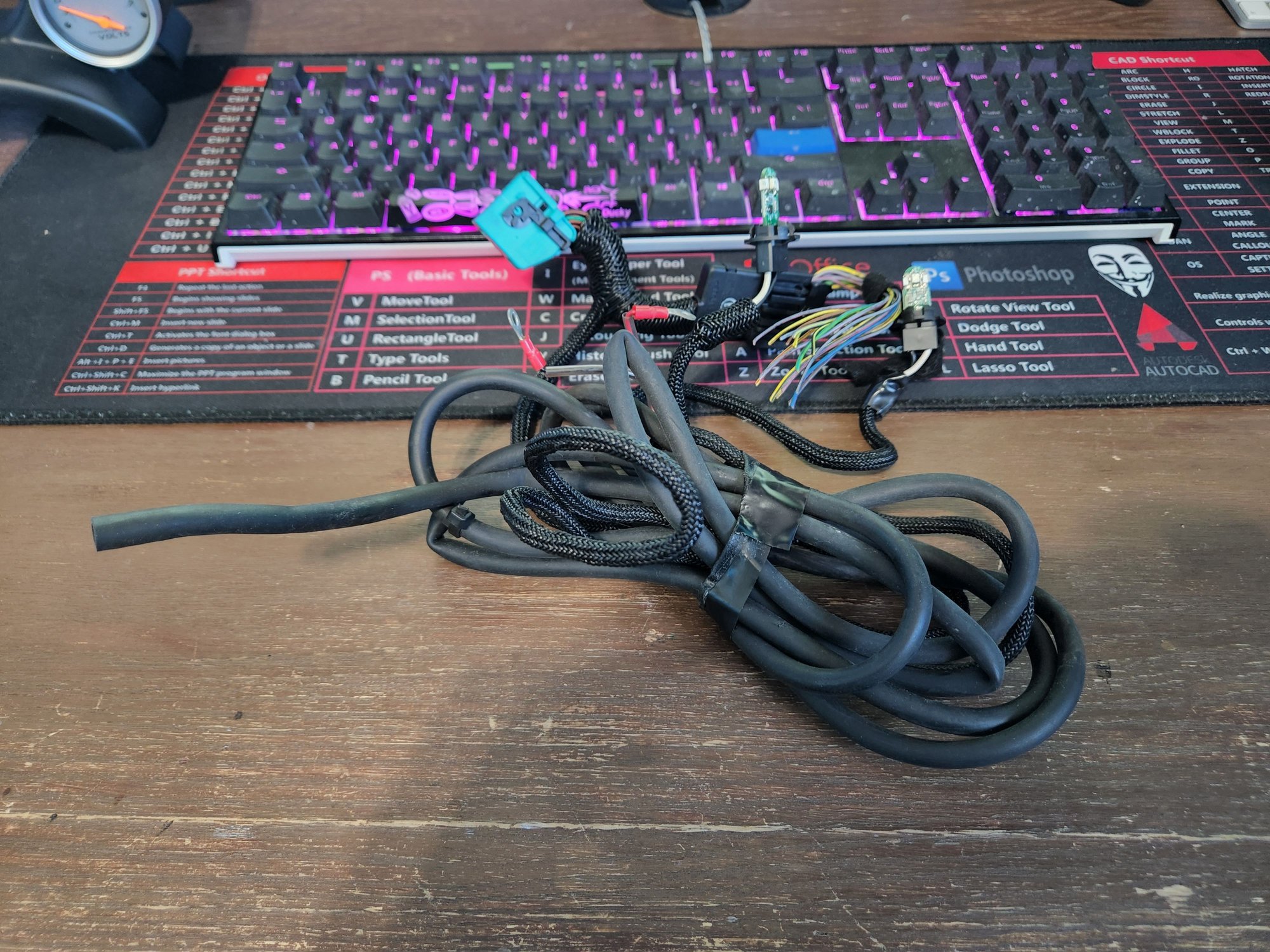 OEM R50, R52, R53 Cooper S Stewart Warner Boost and Volt Gauges and Pod