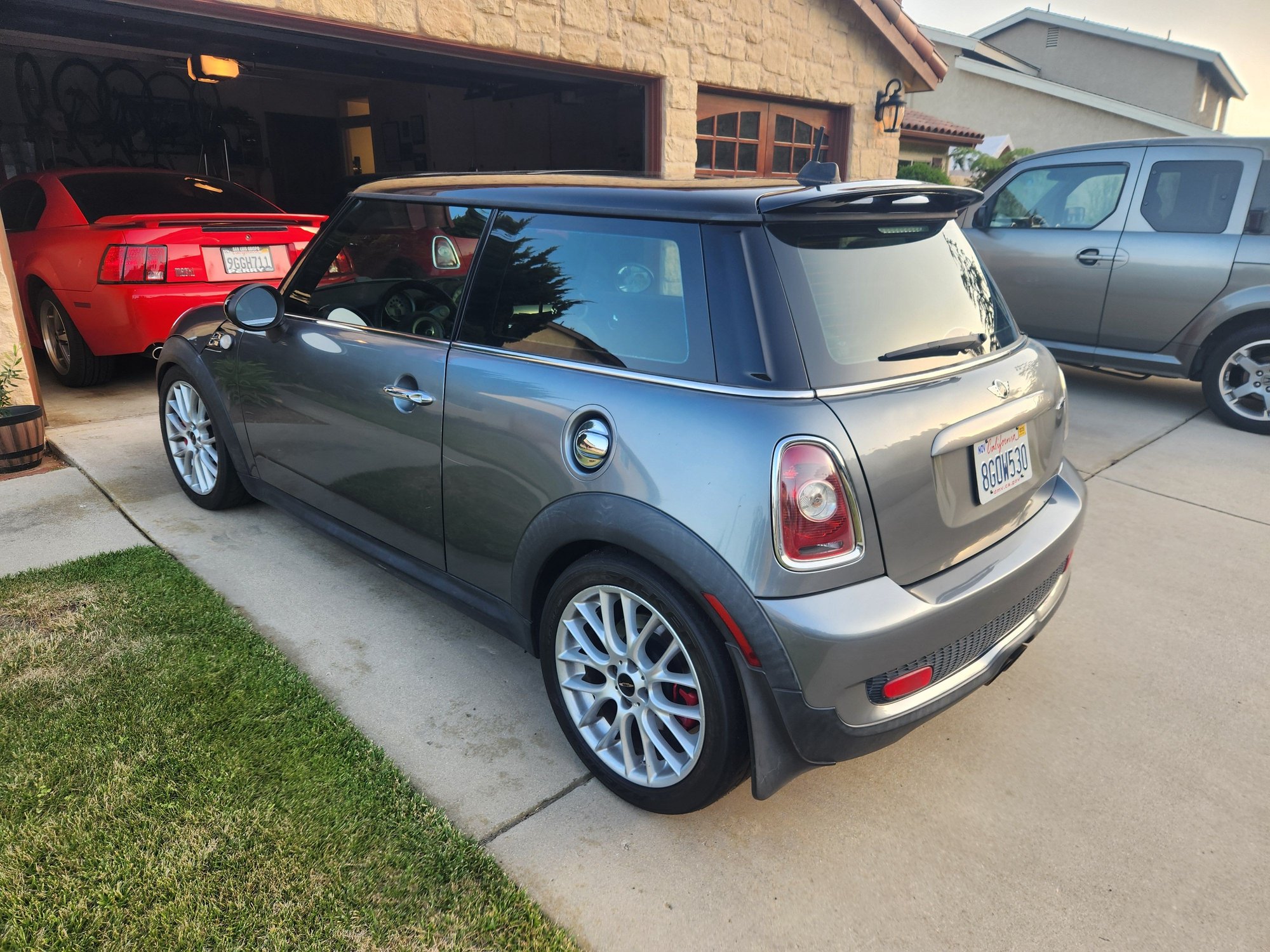 2009 Mini R56: "Mk II" Mini Hatch/Hardtop range - 2009 Cooper JCW R56, 52,000 miles, suspension and brake upgrades - Used - VIN WMWMF935X9TF97116 - 52,000 Miles - 4 cyl - 2WD - Manual - Hatchback - Gray - Camarillo, CA 93010, United States