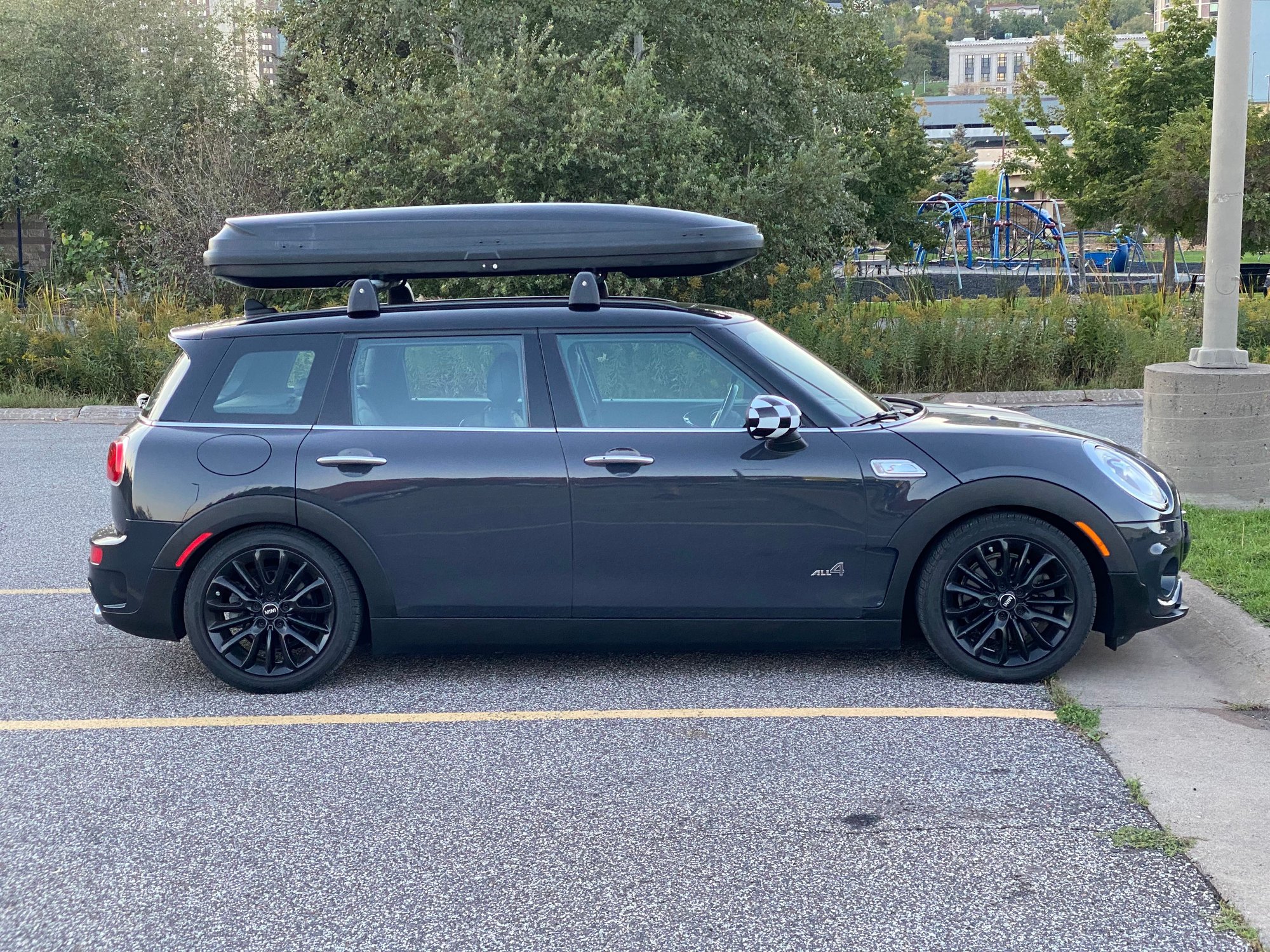 F54 F54 OEM Roof rack placement North American Motoring