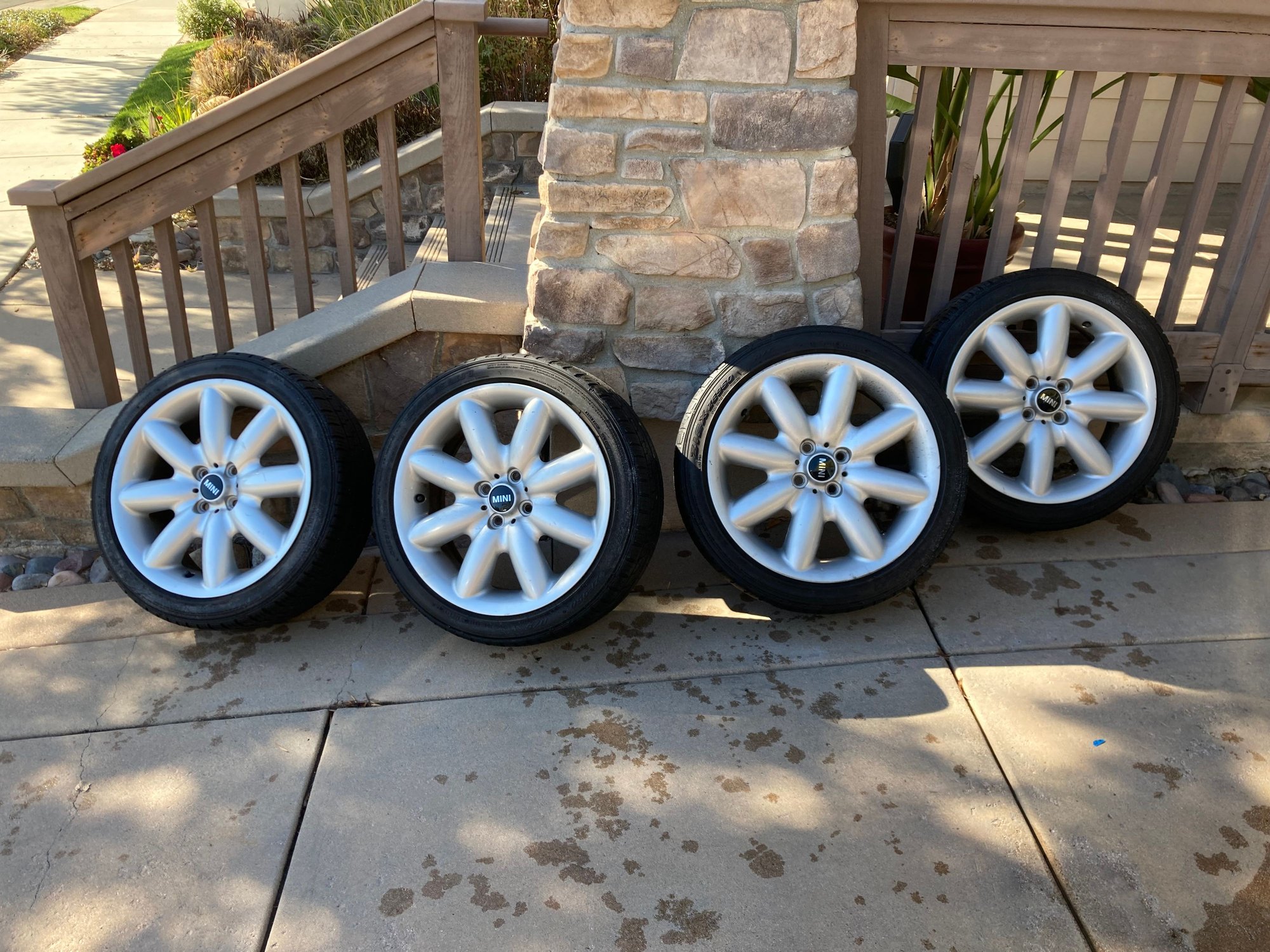 Wheels and Tires/Axles - R50 OEM 17 inch wheels - local pickup SoCal - Used - 2002 to 2006 Mini Cooper - Temecula, CA 92591, United States