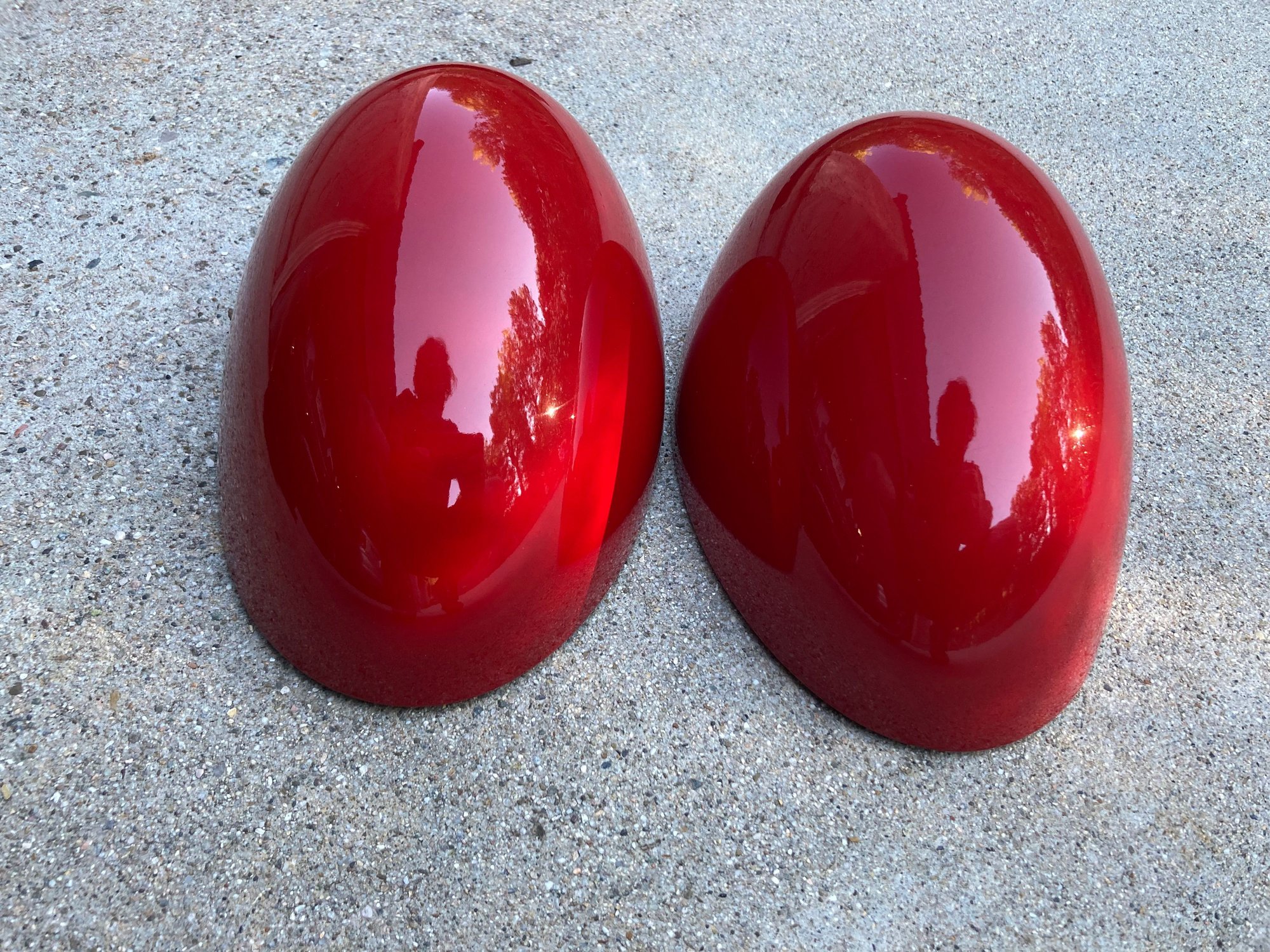Exterior Body Parts - R56 Chili Red Mirror Caps Non-Powerfold 2nd Gen - Used - 2007 to 2013 Mini R56: "Mk II" Mini Hatch/Hardtop range - 2009 to 2014 Mini R55: "Mk II" Mini Clubman - 2008 to 2014 Mini R57: "Mk II" Mini Convertible - 2010 to 2012 Mini R58: Coupe - 2010 to 2013 Mini R59: Roadster - 2010 to 2016 Mini R60: Countryman - Westlake Village, CA 91361, United States