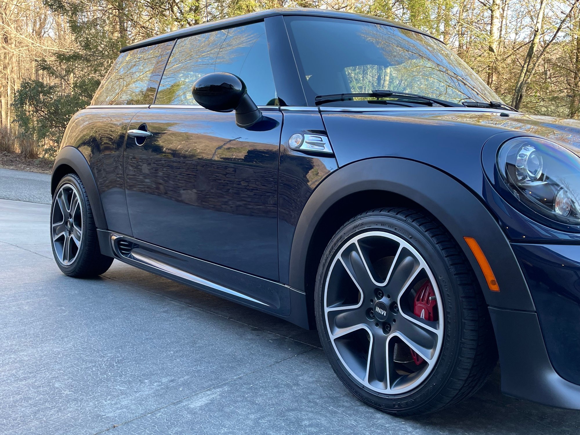 2013 Mini R56: "Mk II" Mini Hatch/Hardtop range - 2013 Mini Cooper JCW - Used - VIN WMWSU9C52DT722385 - 52,000 Miles - Manual - Blue - Marietta, SC 29661, United States