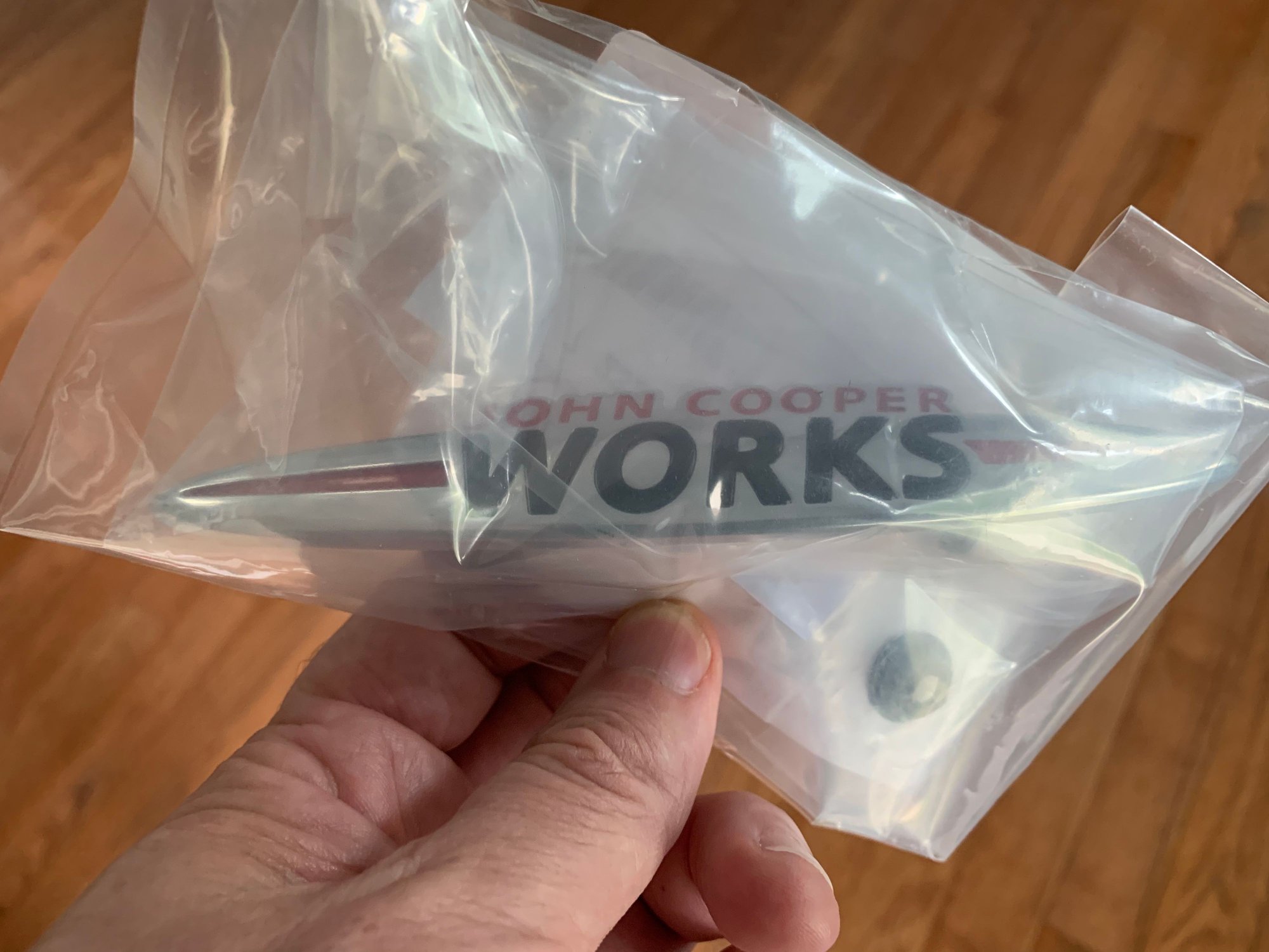 Accessories - New JCW front grille badge - New - 2007 to 2014 Mini R56: "Mk II" Mini Hatch/Hardtop range - Phillyburbia, PA 19403, United States