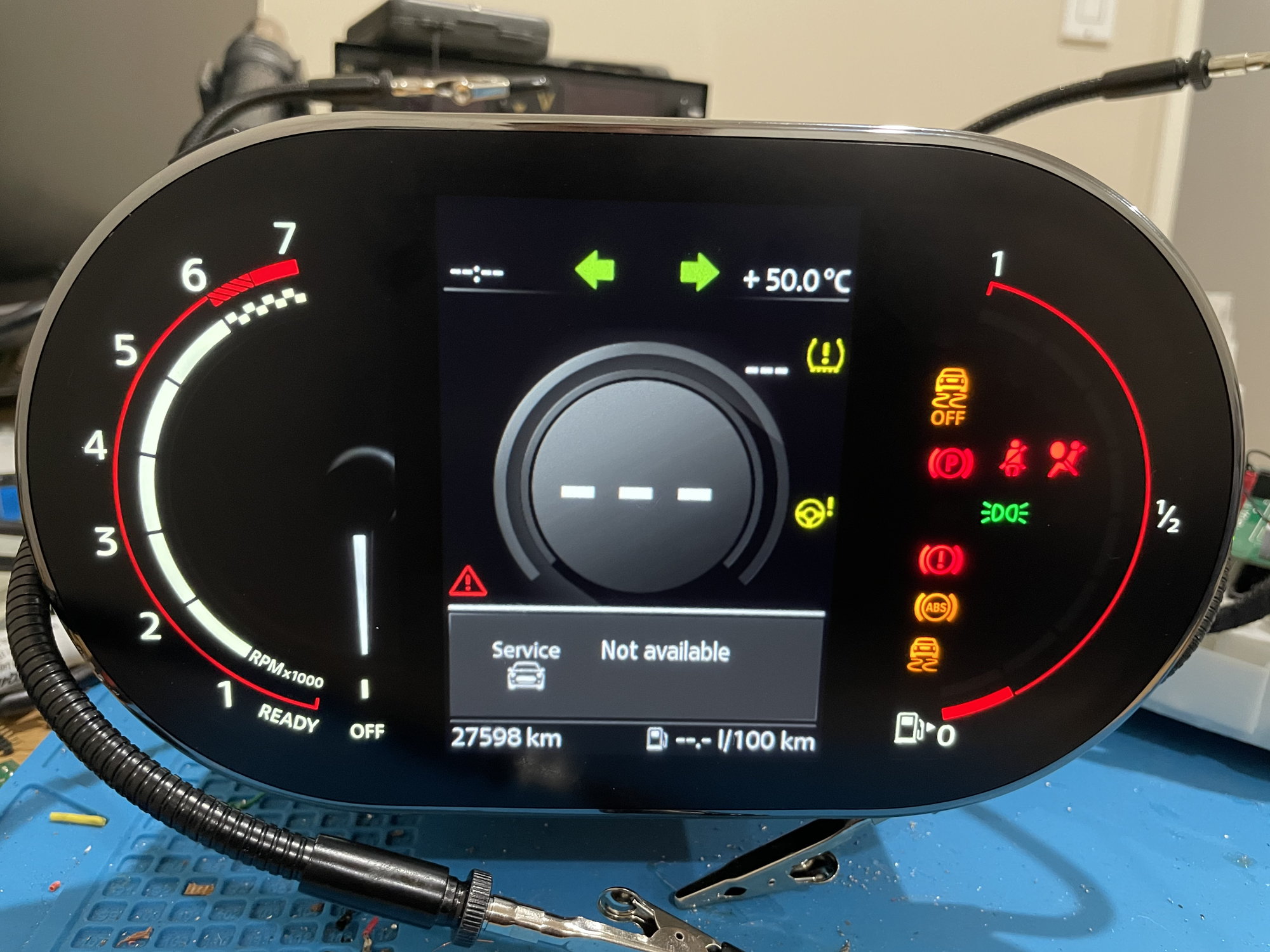 MINI Instrument Cluster 6WB North American Motoring