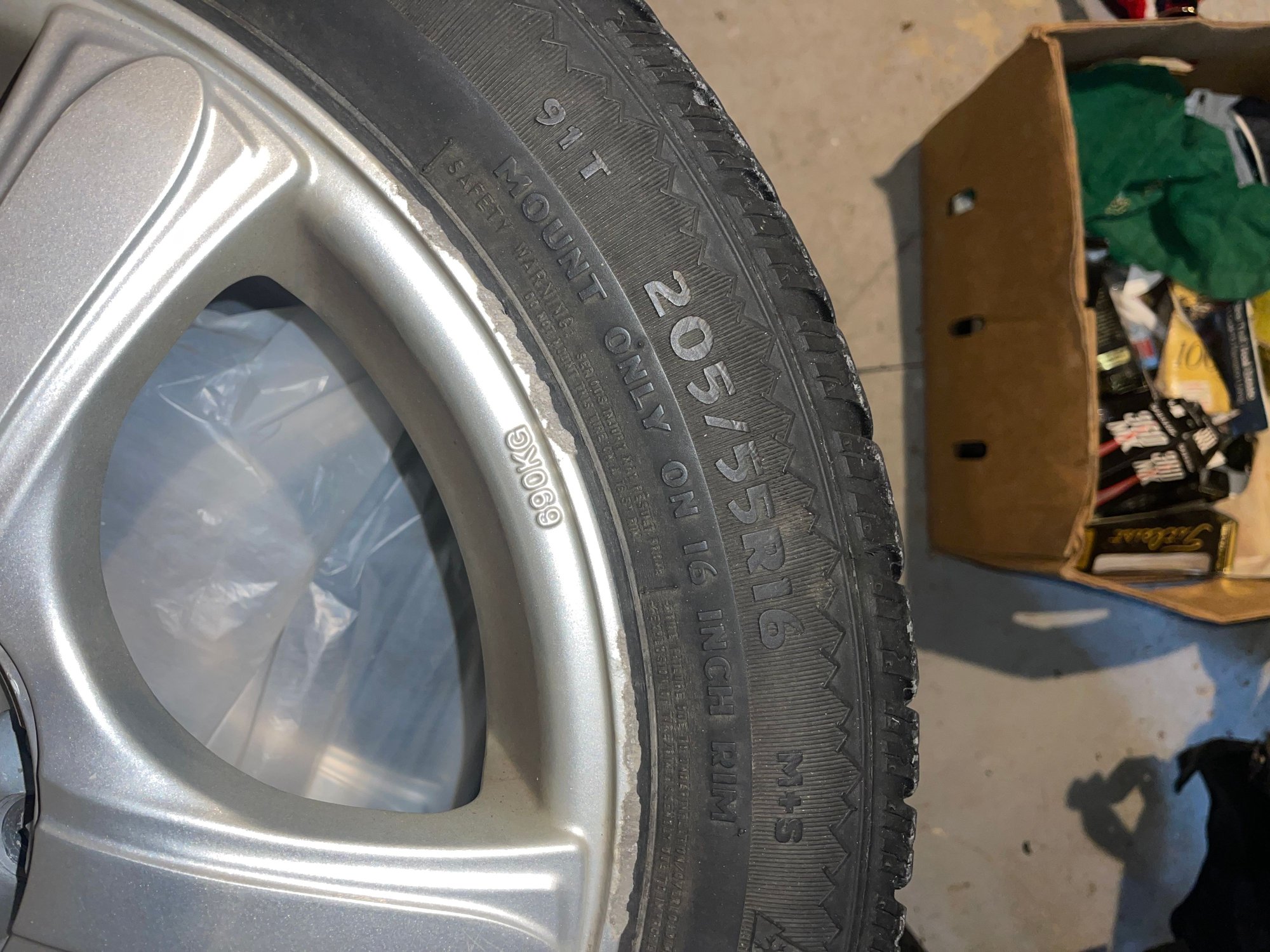 Wheels and Tires/Axles - 16 inch HD tuning rims & master craft Glacier Grip 2 snow tire set - Used - 0  All Models - New Windsor, NY 12553, United States