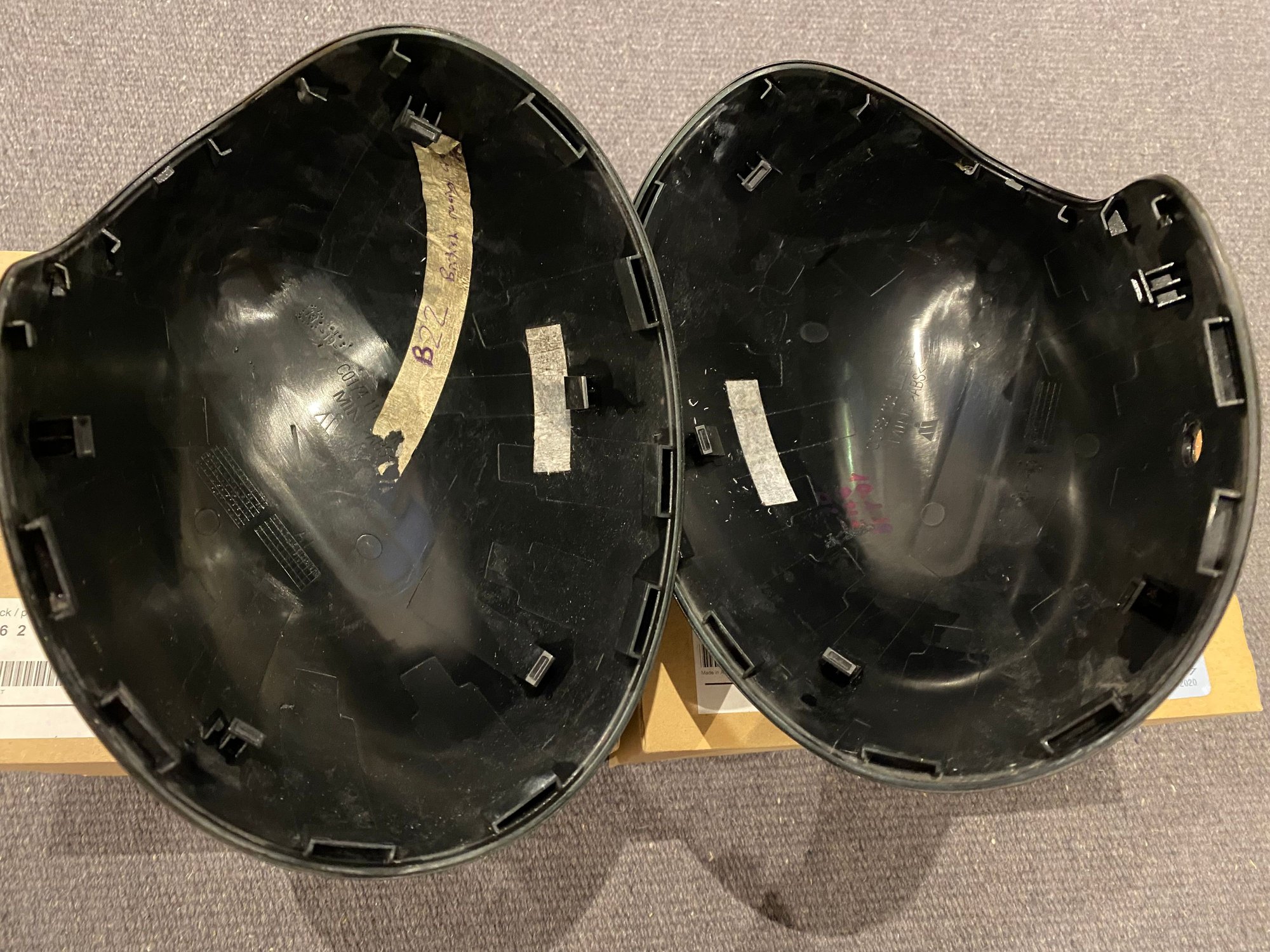 Exterior Body Parts - JCW Pro mirror caps - custom painted BRG 22 - Used - All Years  All Models - Montreal, QC H4X1G8, Canada